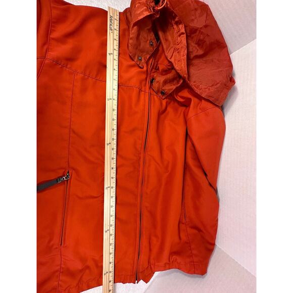Johnston & Murphy Men's Jacket Size L Rust Orange Soft Shell - Picture 14 of 16